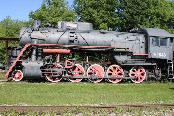 russische L-1646 Dampflokomotive
