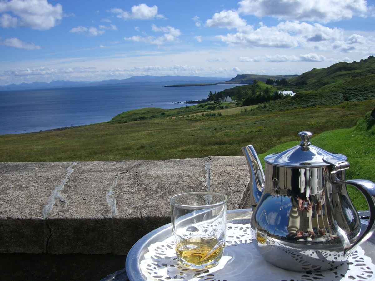 Teatime in Scotland