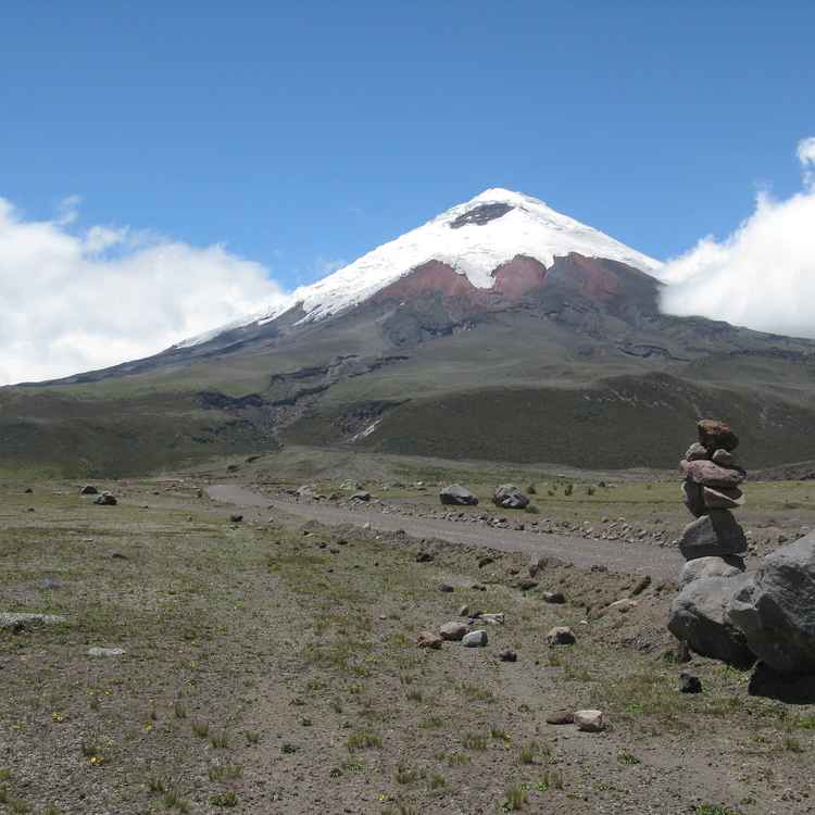 Auf dem Weg zum Cotopaxi