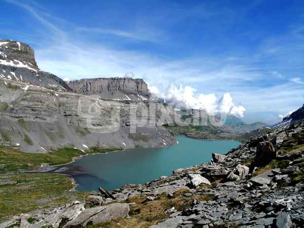 Daubensee auf dem Gemmipass