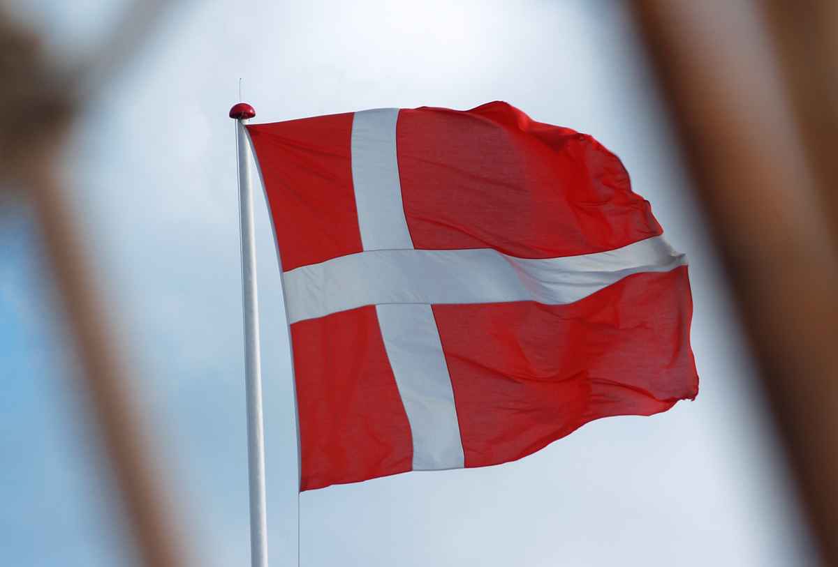 Dänemark oder Flagge zeigen