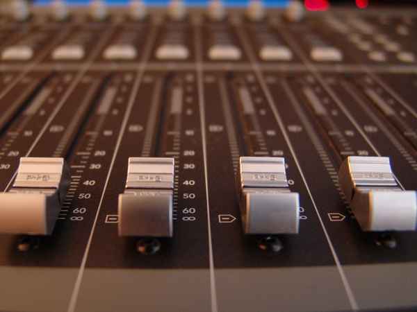 Mischpult Fadergruppe