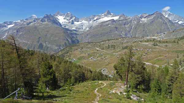 Abstieg nach Zermatt