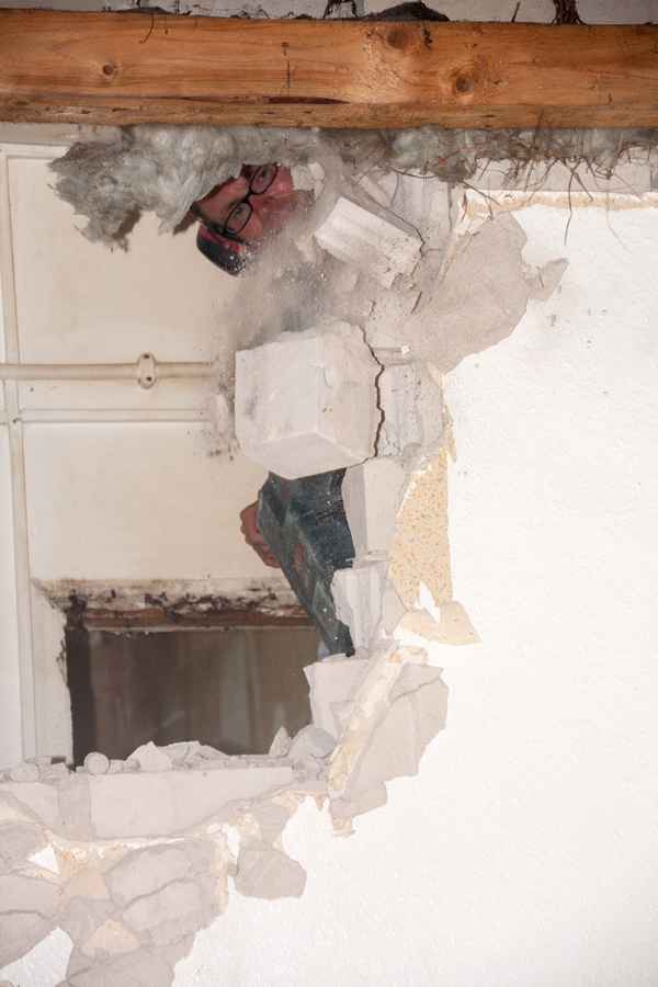 Die Mauer muss weg :-)