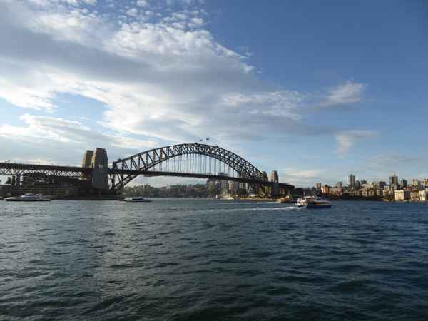 Harbour Bridge in der Abendsonne