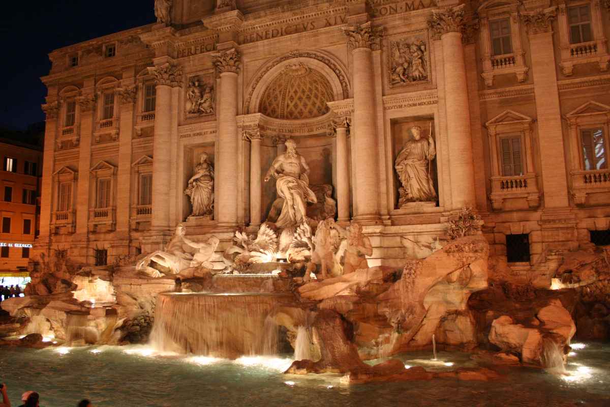Fontana di trevi