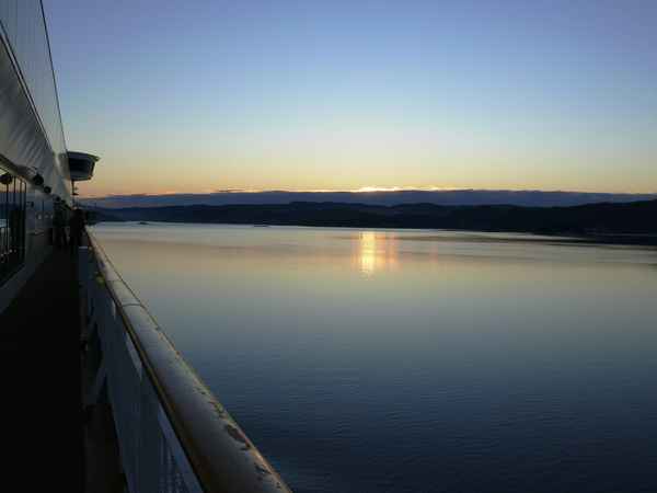 Oslofjord_Sonnenuntergang