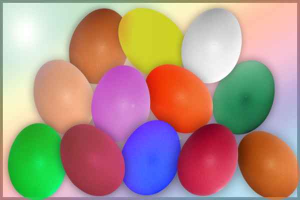 Bunte Eier