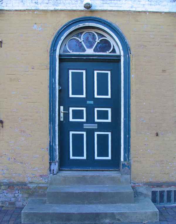 Tür zum Gärtnerhaus
