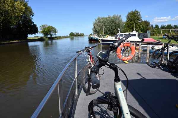 Eine von vielen Fahrradf&auml;hren