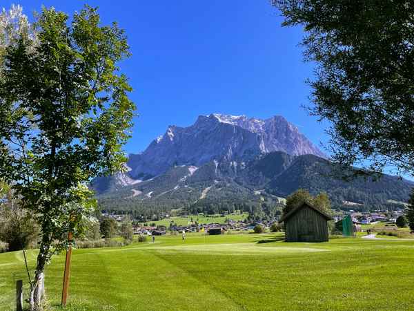 Zugspitz-Massiv von Ehrwald aus