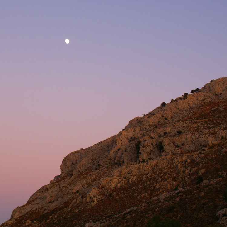 Abenddämmerung auf Rhodos