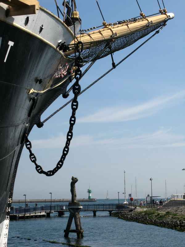 Priwallblick-Passat, Ausschaumann, Mole