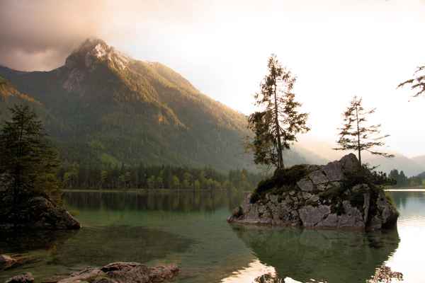 Hintersee und Hochkaltermassiv