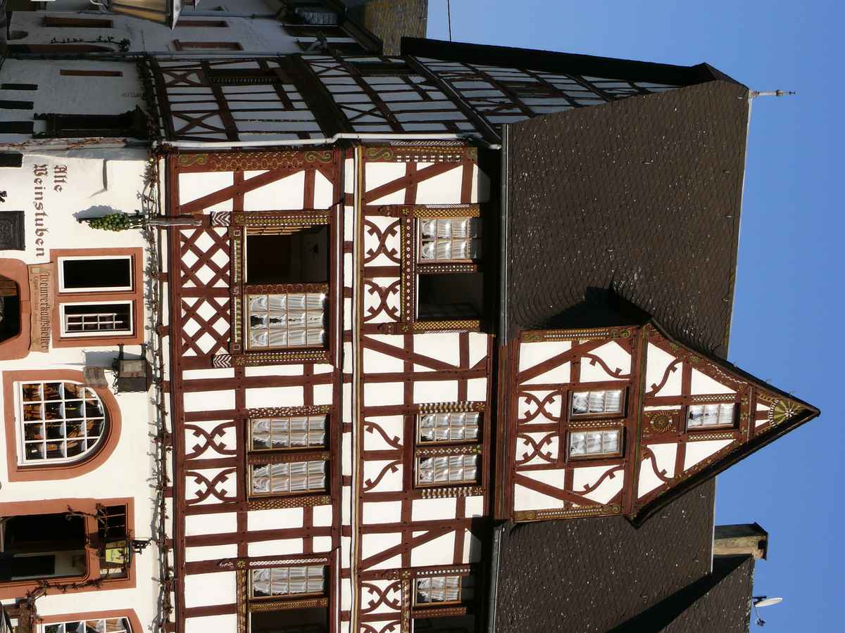 Fachwerkhaus "Alte Weinstuben" in Ediger-Eller an der Mosel
