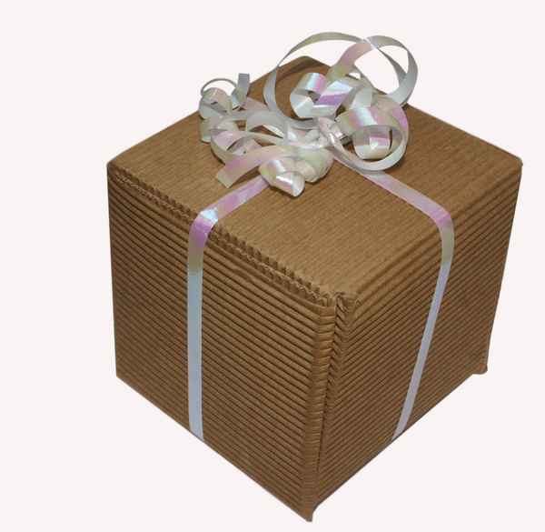 Paketchen von der Seite
