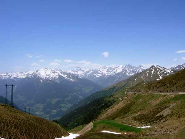 Blick vom Jaufenpass