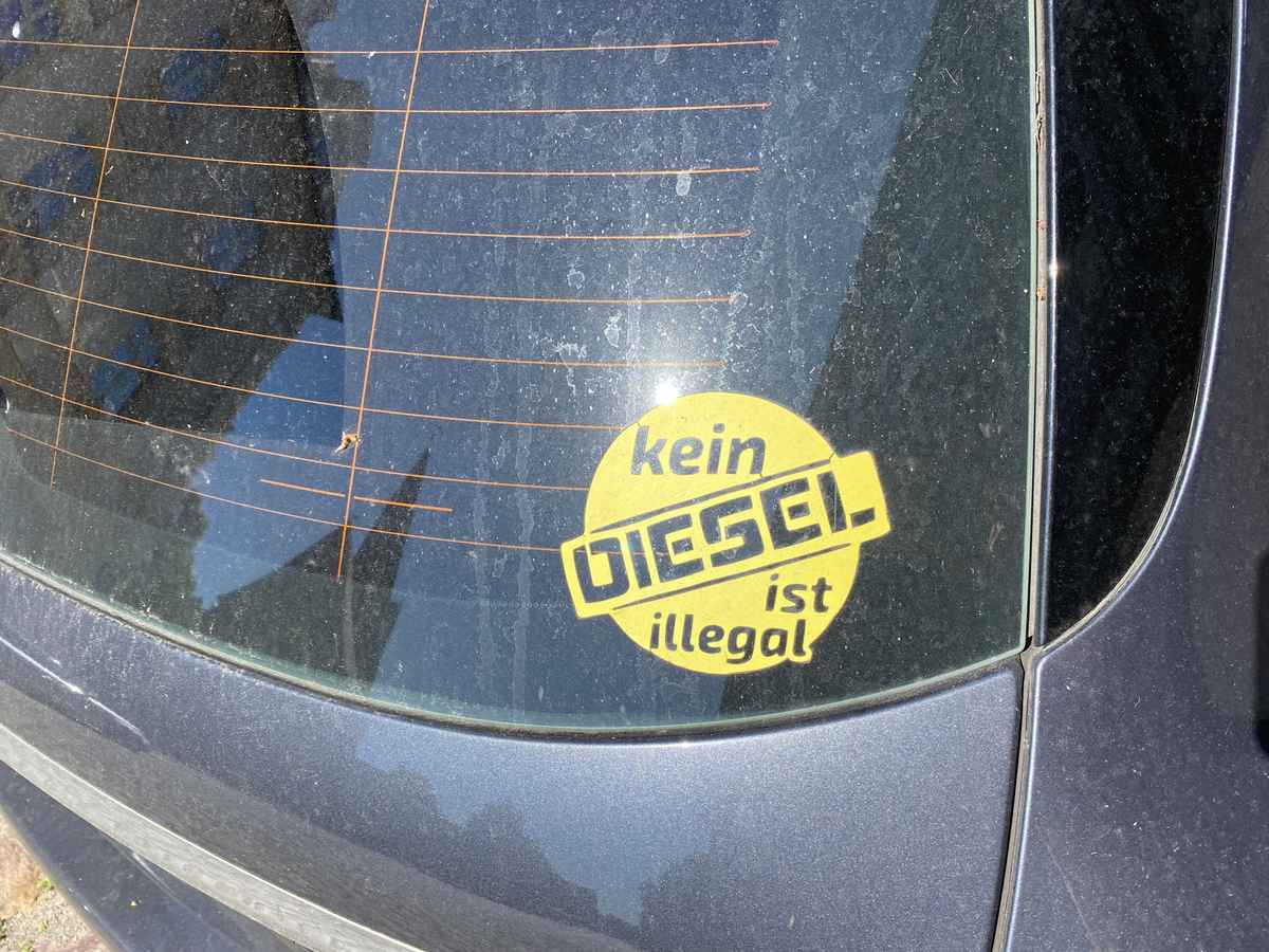 Auslaufmodell schmutziger Diesel / Foto: Alexander Hauk