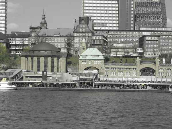Blick auf Hamburg