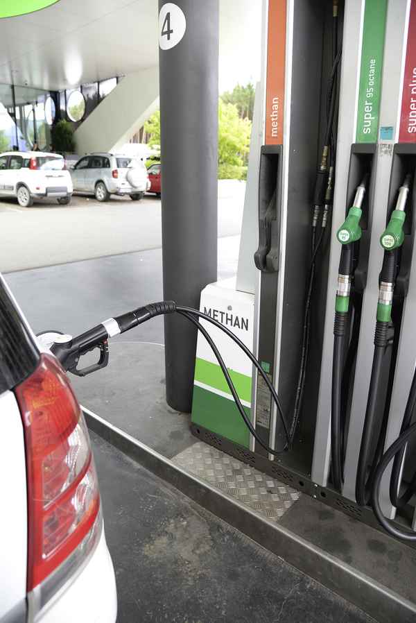 Tanken, Erdgasfahrzeug
