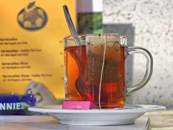 Ein Glas Tee