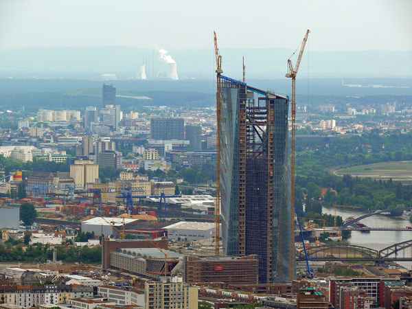 Neubau - Europäische Zentralbank