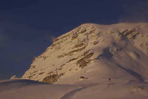 Schneefernerkopf im Sonnenschein
