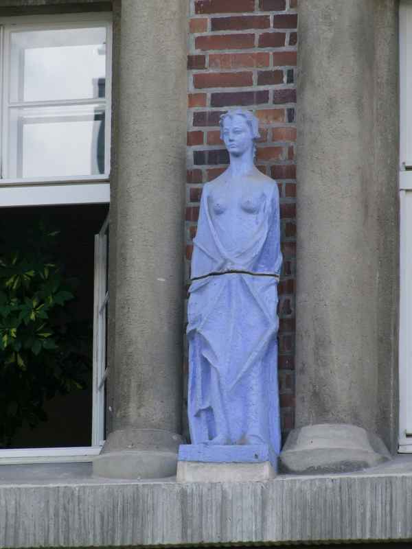 Mädchen in Blau