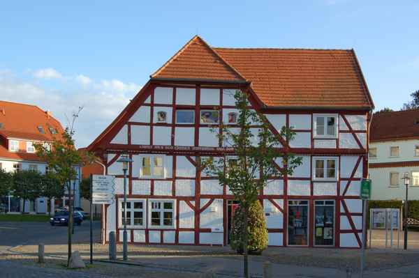 Marktplatz in Bergen auf Rügen