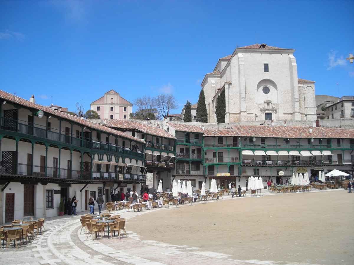 Plaza Mayor, Chinchon (Madrid, Spanien)