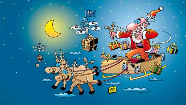 Duell am Weihnachtshimmel
