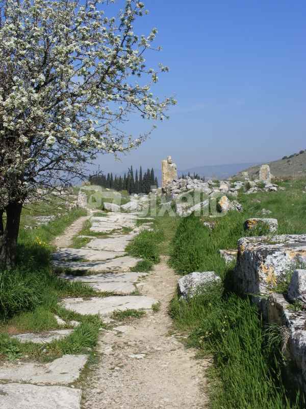 Weg in Hierapolis
