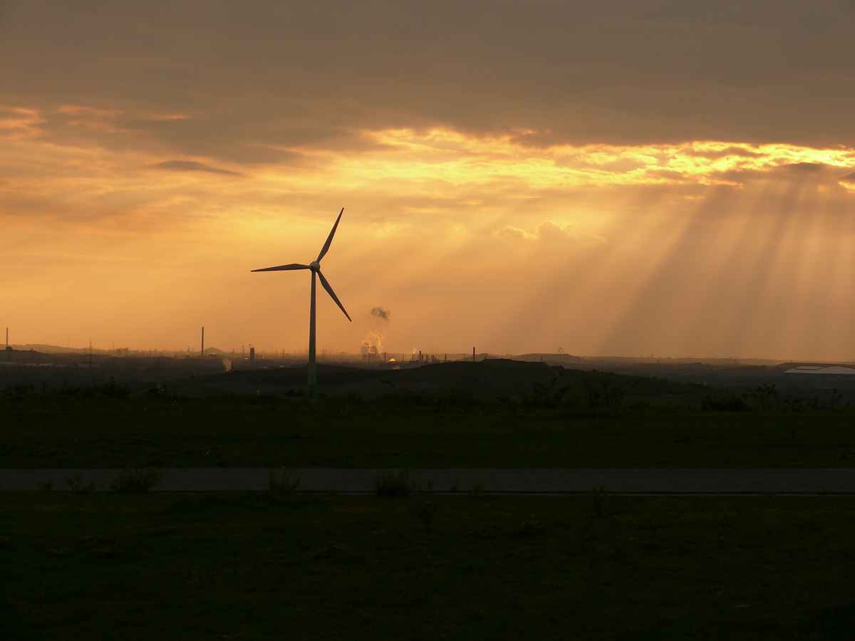 Windrad der Halde Hoppenbruch