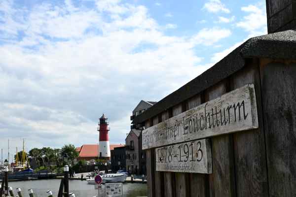 Alter und neuer Leuchtturm von Büsum