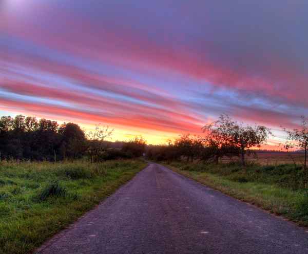 HDR Sonnenuntergang