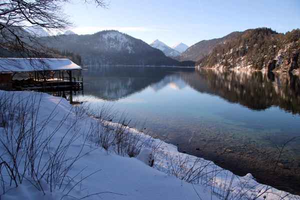 Winter am Alpsee