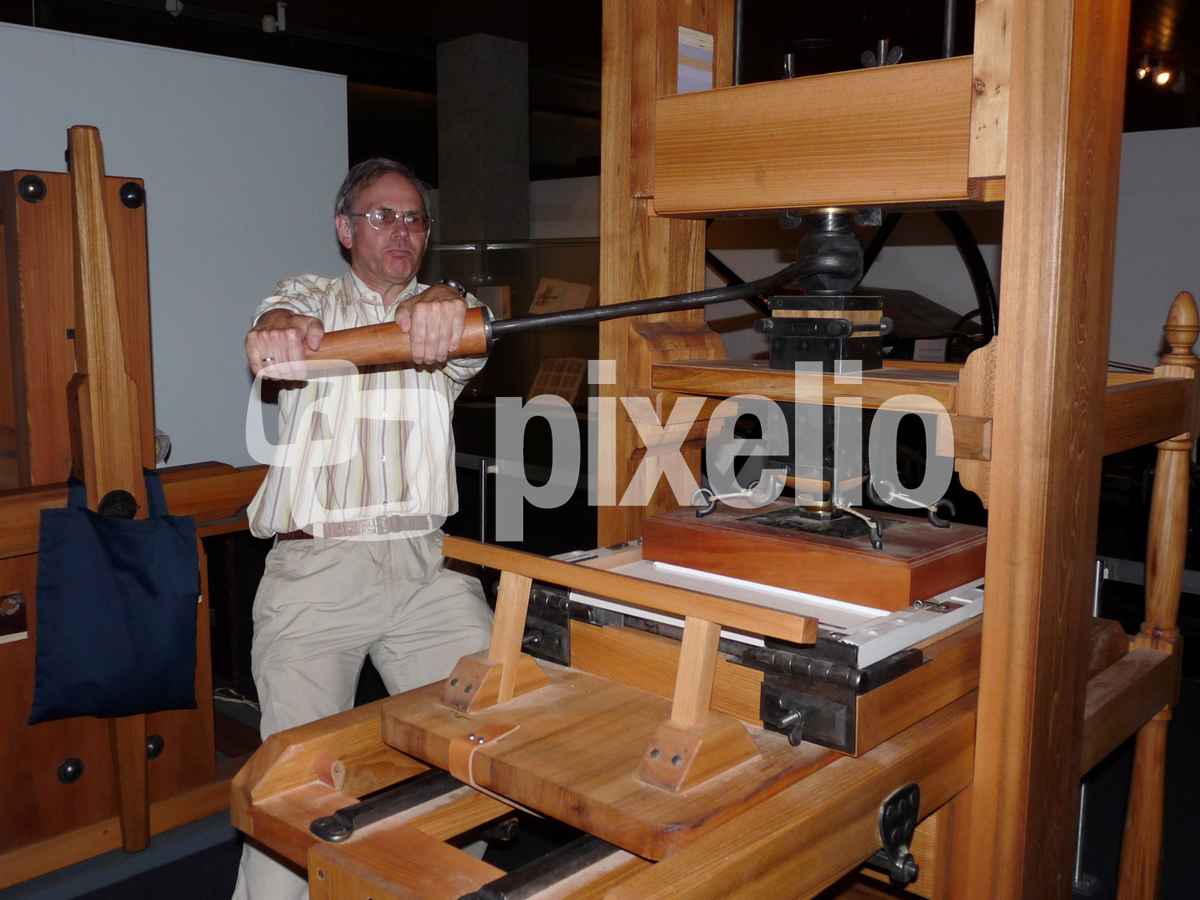 Gutenberg-Presse 1