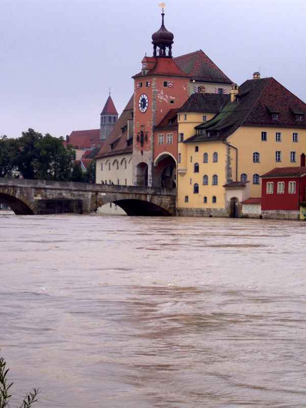 Hochwasser in Regensburg
