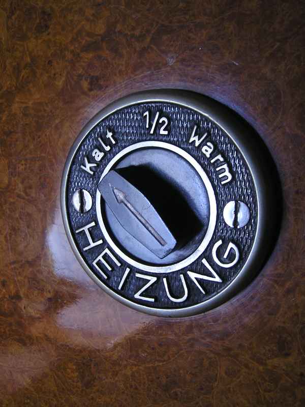 Heizung ausgeschaltet