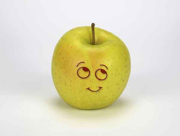 Apfel-Smiley „Freundlich“