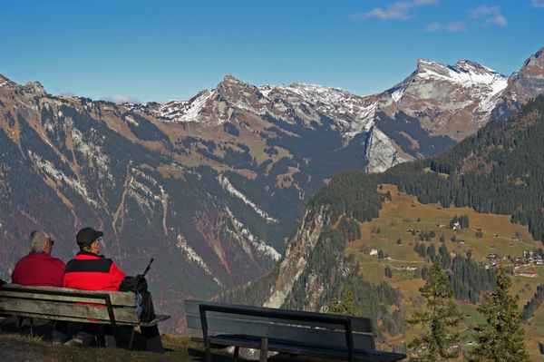 Schwarzhorn und Wetterhorn