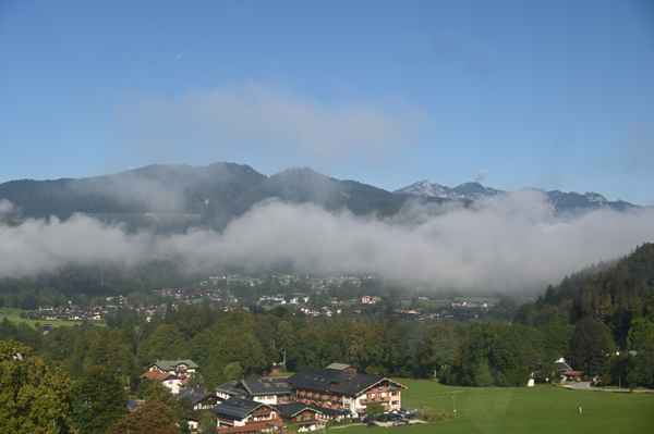 Blick auf Schönau bei Berchtesgaden