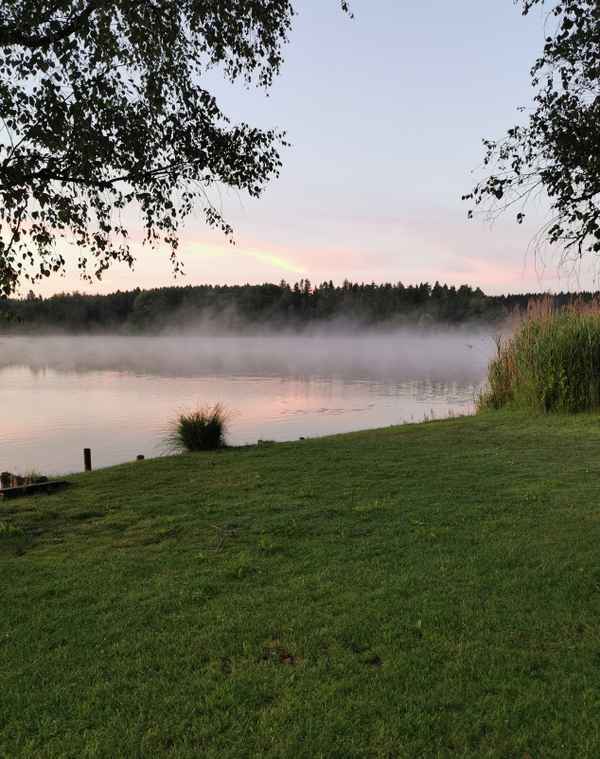Morgennebel über'n See