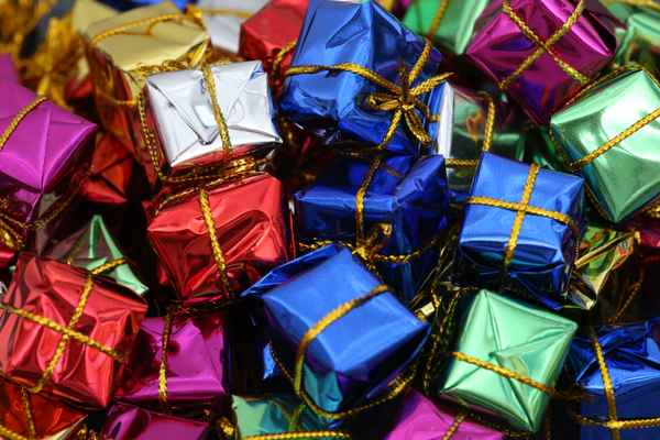 bunte Geschenke