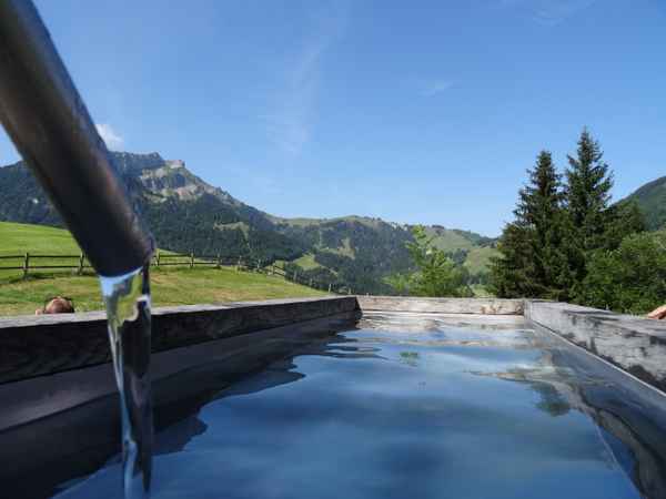 Brunnen in den Bergen