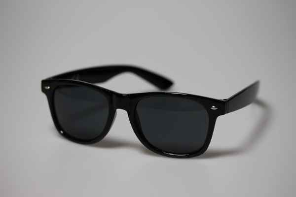 Schwarze Sonnenbrille