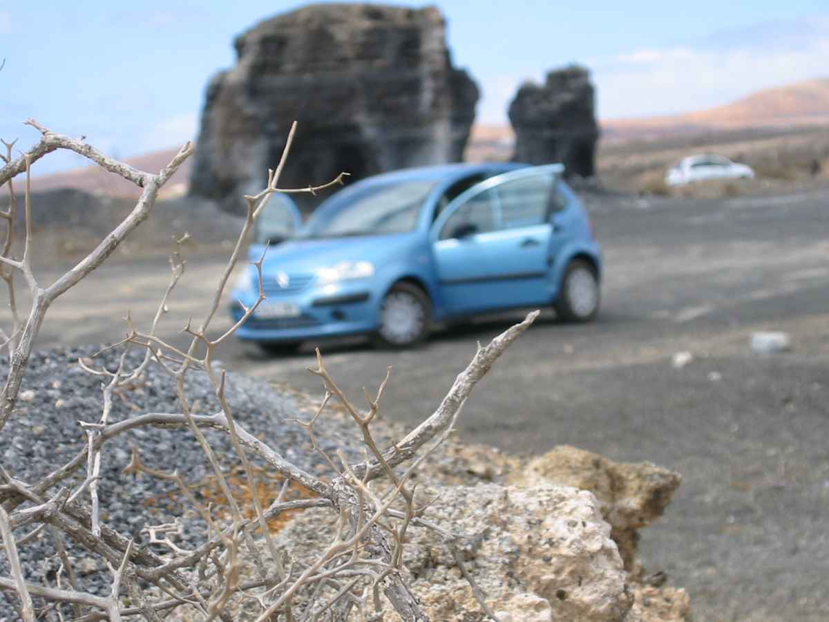 citroen azur in the desert