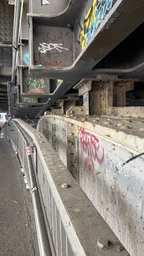 S-Bahnbr&uuml;cke Schiffbauerdamm