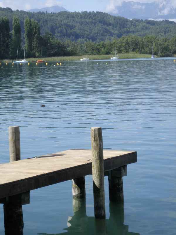 Steg am See