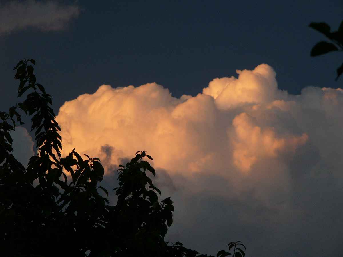 warme Wolken